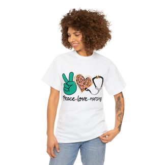 DC Peace love nursing(green) Tee